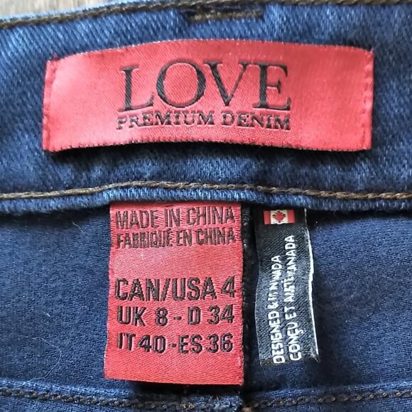 🐞FDJ French Dressing Jeans 🇨🇦 wmn's Kylie Slim-leg LOVE Premium Denim Jeans - Picture 13 of 16